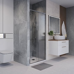 Niagara Душевая дверь в нишу Nova 110x195 NG-65-11CH – фотография-4